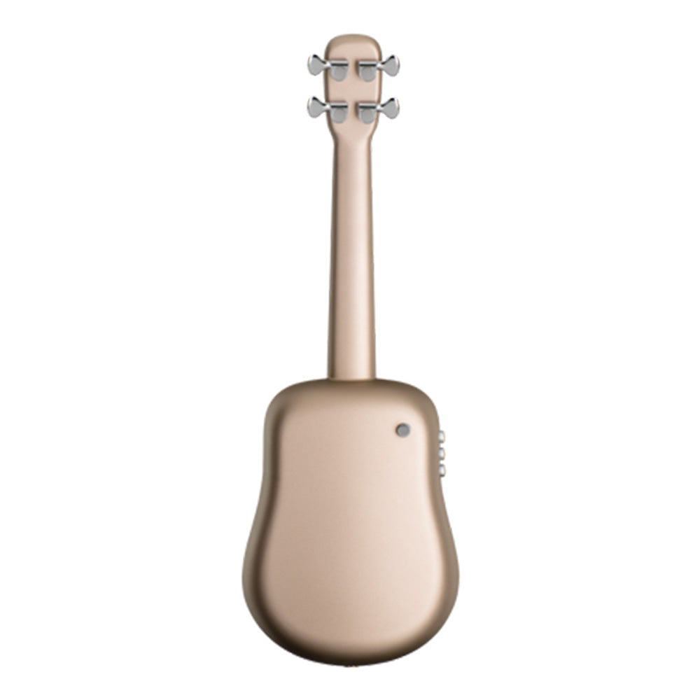 Lava Music LAVA U Gold 23" FreeBoost Acoustic-Electric Ukelele w/Space Case-ukulele-Lava Music-Hermes Music